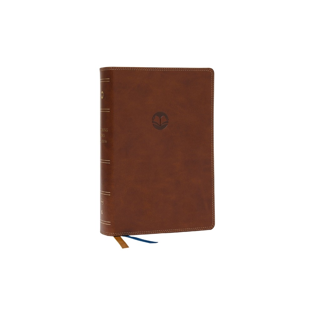 Enduring Word Study Bible: Pastoral Commentary from Every Chapter of the Bible (Nkjv, Brown Leathersoft, Red Letter, Comfort Print) - (Leather Bound)