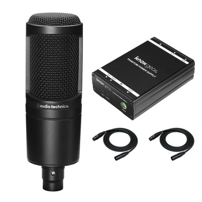 Audio-technica At2020 Cardioid Studio Microphone With Power Supply