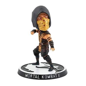 Mezco Toyz Mortal Kombat X Bloody Exclusive Scorpion 6 Inch Bobble Head Figure