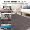 Marine Carpet Boat Carpet, Marine Carpeting with Soft Cut Pile and Water-Proof  Backing, Carpet Roll for Home, Patio, Porch, Deck - 3 of 4