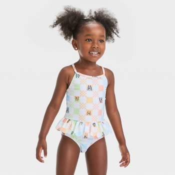 Bathing Suit Toddler Girls Swim Shirts Three-Piece Black Bikini