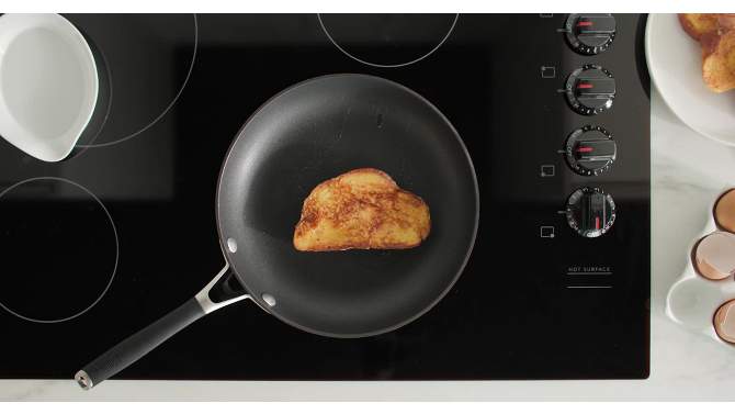 Select by Calphalon with AquaShield Nonstick 10&#34; Fry Pan with Lid, 2 of 6, play video