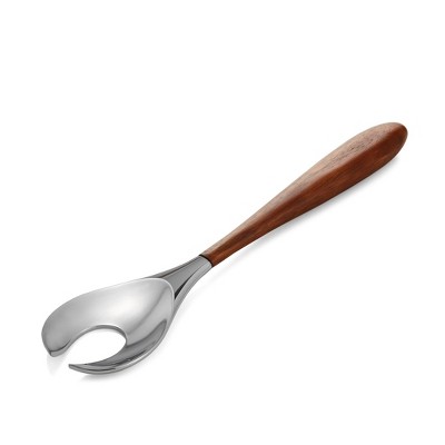 nambe Curvo Serving Fork