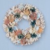 Collections Etc Beautiful Coastal Beach Seashell Hanging Wreath - 2 of 2