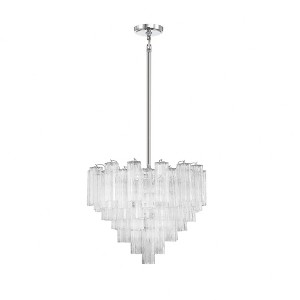Crystorama Lighting Addis 12 - Light Chandelier in  Polished Chrome - 1 of 4