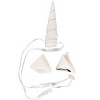HalloweenCostumes.com One Size Fits Most  Girl  My Little Pony Rarity Wig Accessory, White/Purple - 4 of 4