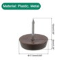 Unique Bargains Anti-Slip Plastic Furniture Feet Sliders with Glide Nails - 2 of 4
