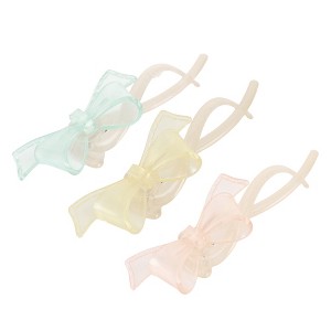 Unique Bargains Women's Elegant Cute Bow Hair Clips 5.51"x1.57"x1.57" 3 Pcs - 1 of 3