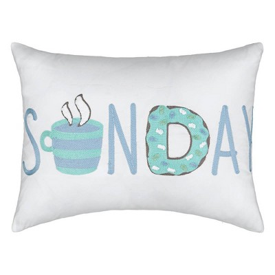 12"x18" Lights Out Throw Pillow Blue - Spree By Waverly