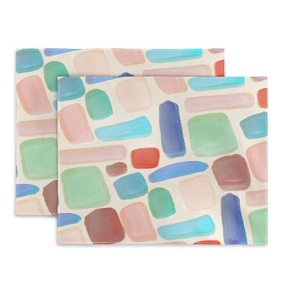 Sewzinski Stones and Clay Placemats - Deny Designs