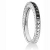 Pompeii3 1/6ct Black Diamond Wedding Anniversary Vintage Ring - 3 of 4
