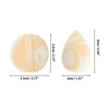 Unique Bargains Portable Face Makeup Sponge Kit 1 Set - 2 of 4