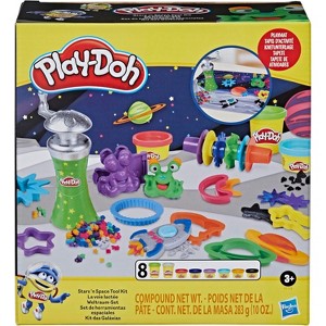 Play-Doh Stars 'n Space Tool Kit Outer Space Toy for Kids 3 Years and Up with Playmat and 8 Non-Toxic Modeling Compound Colors - 1 of 1