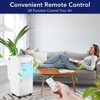 10,000 BTU Portable Air Conditioner with Remote, 3-in-1 Floor Standing AC Unit w/Dehumidifier, Fan, Cools Rooms Up to 450 Sq.Ft, Sleep Mode - 4 of 4