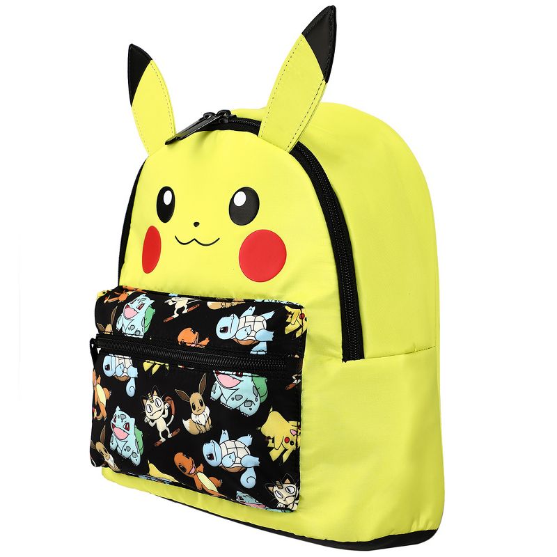 Pokemon's Pikachu Adorable Mini Backpack with 3d Ears, 2 of 7