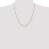 Black Bow Jewelry 2.25mm, 14k Yellow Gold, D/C Quadruple Rope Chain Necklace - 2 of 4