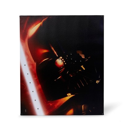 Seven20 Star Wars Illuminated Canvas Art - 23.9”x19.9” - Darth Vader