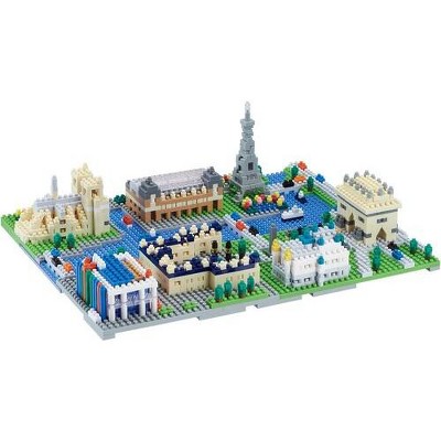 Nanoblock - Nanoblock - World Famous  Cities - Advanced Hobby Series - Paris Building Kit