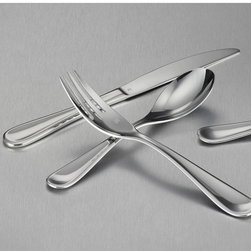 Cuisinart 20pc Stainless Steel Maree Silverware Set, 6 of 8