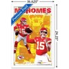 Trends International NFL Kansas City Chiefs - Patrick Mahomes II 20 Framed Wall Poster Prints - 3 of 4