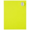 JAM Paper Circle Sticker Seals 1 2/3" 120ct - Neon Yellow - 3 of 4