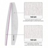 100Pcs 100/180 Grit Nail File and Buffer for Acrylic, Gel Nails,Pedicure Tools for Shaping, Smoothing & Buffing - 3 of 4