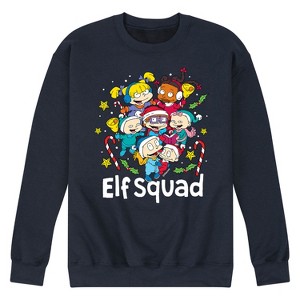 Men's - Rugrats - Elf Squad Graphic Fleece Sweatshirt - 1 of 4