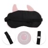 Unique Bargains Portable Monster Sleep Mask Pink 1 Pc - 2 of 3