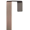 Home Mart Goods Heavy Duty Oiled Rubbed Bronze Plated Over The Door Hanger Hanging Rack 6 Hooks Organizer - 4 of 4