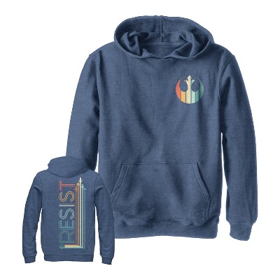 boys rainbow hoodie