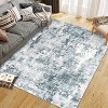 Washable Area Rug, Vintage Foldable Thin Rug Soft, Low-Pile Non-Slip Stain Resistant Floor Carpet Indoor for Living Room Bedroom Dining - 3 of 4