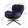 NicBex Office Chair with Metal Frame,Accent Chair with 360-Degree Swivel Function,Swivel Desk Chair for Small Spaces, Living Room - 3 of 4