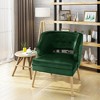Modern Upholstered Living Room Chair, Mid-Century Accent Chairs,27. 00 inches deep x 27. 25 inches wide x 30. 00 inches high(2.25*2.27*2.5ft) - 2 of 4