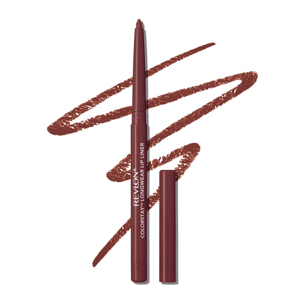 Photos - Lipstick & Lip Gloss Revlon ColorStay Lip Liner with Built in Sharpener - 645 Chocolate - 0.01oz 