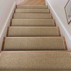 BAGOKIE 15PCS Non-Slip Carpet Stair Treads 8"x30" Mats Indoor for Wooden Steps - 2 of 4