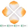 Unique Bargains Silk Party Reusable Artificial Flower Rose Petals 1.97 x 1.97" 3000 Pcs - 2 of 4