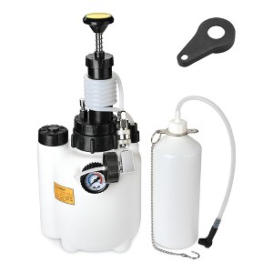 Yescom Brake Pressure Bleeder Manual Bleeding System 3L Refill Tank Extractor Bottle - 1 of 4