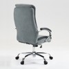 SEVOBAL Task and Office Chairs Swivel Height Adjustable Chair home office chair Ergonomic Computer Task Chair, Gray, 33.07"*12.6"*22.44" - 4 of 4