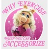 Women's The Muppets Miss Piggy Accessorize Scoop Neck - image 2 of 4