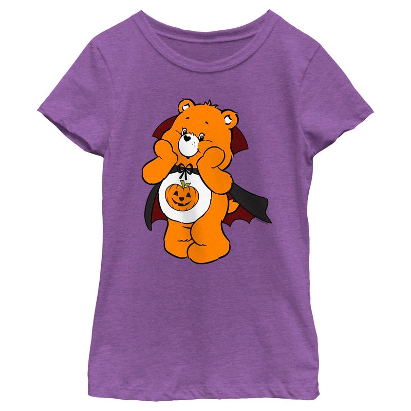 Girl's Care Bears Trick-or-Sweet Bear T-Shirt, 1 of 5