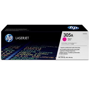 HP Inc. 305A Magenta Original LaserJet Toner Cartridge, ~2,600 pages, CE413A - 1 of 4