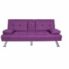 DOMETOUR 66.1'' Futon Sleeper Sofa Bed - 2 of 4