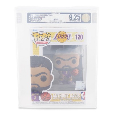 Funko NBA LA Lakers Funko POP | Anthony Davis (Purple Jersey) | Rated AFA 9.25