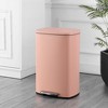 happimess Connor Rectangular 13-Gallon Trash Can with Soft-Close Lid and FREE Mini Trash Can - image 2 of 4