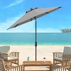 UV Resistant Ortega 9 Ft Auto Tilt Crank Umbrella - PAT8001 - Safavieh - 2 of 4