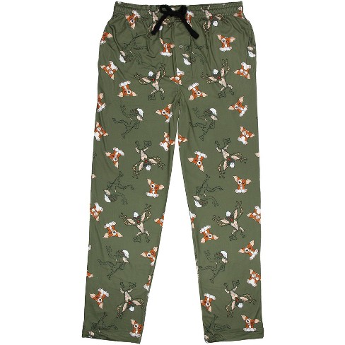 Gremlins Men's Gizmo Gremlin AOP Sleep Pajama Lounge Pants With Pockets  (Small)