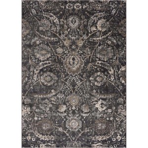 Hauteloom Rectangle Area Rug   Black - 1 of 4