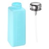 Unique Bargains Alcohol Liquid Nail Polish Remover Press Pumping Dispenser Empty Bottle 2 Pcs - 3 of 4