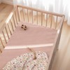 LISM 2-Pack Crib Sheets 28"x52" Fitted Crib Mattress Sheets - 2 of 4