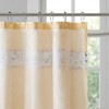 Monroe Embroidered Floral Shower Curtain - 3 of 4